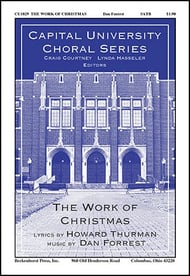 The Work of Christmas SATB choral sheet music cover Thumbnail